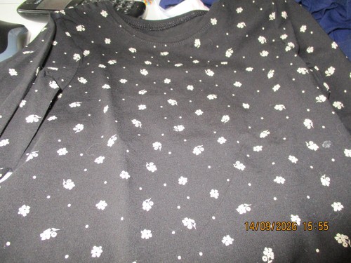 Schwarzes shirt langarm - langarm, mit
