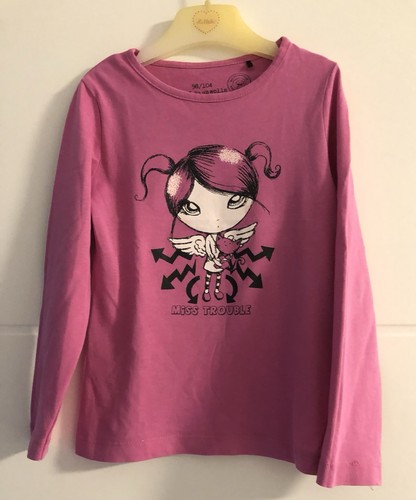 Mädchen langarmshirt 104 - langarmshirt, gr.104