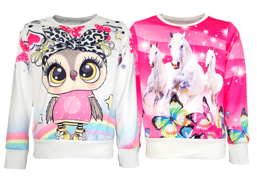 Kinder mädchen sweatshirt - kinder,