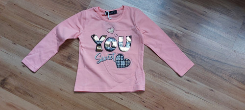 Mädchen langarm shirt rosa - mädchen,