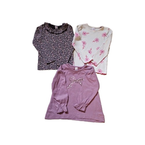 3er set langarmshirt 104 - 3er,