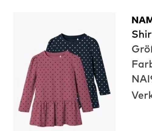 Name shirt kleider stück - 2,