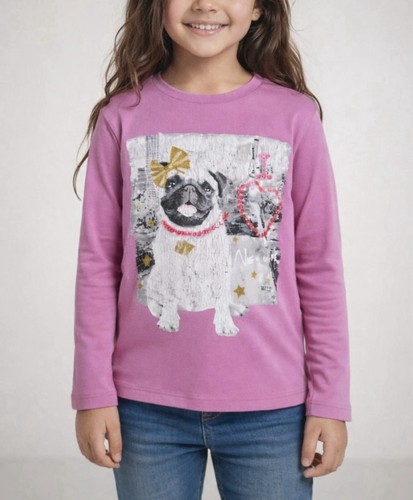 Minoti langarmshirt pink - langarmshirt,