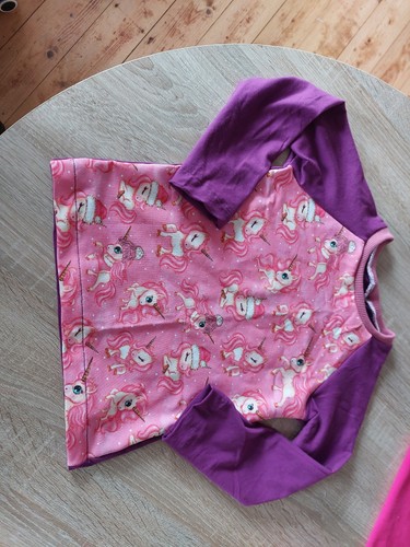 Langarmshirt handmade mädchen - handmade,