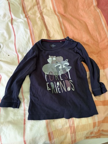 Topomini mädchen shirt blau - topomini, t-shirt