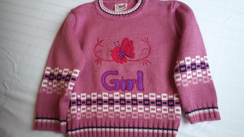 Langarmshirt strick mädchen - ,